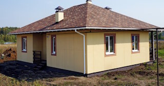 Одноэтажный дом из панелей под ключ в Выборге - Строй-Мск от 136435 рублей